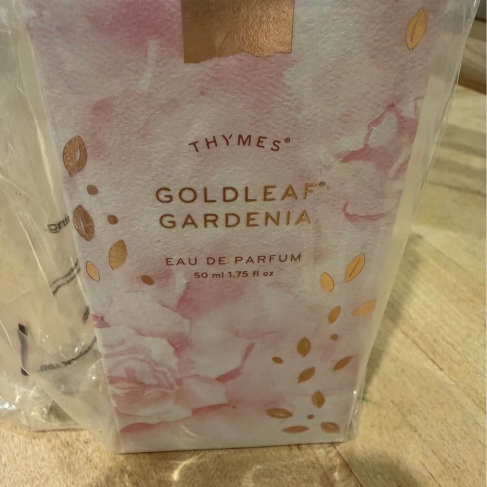 Goldleaf Gardenia Eau de Parfum - Pink and Gold